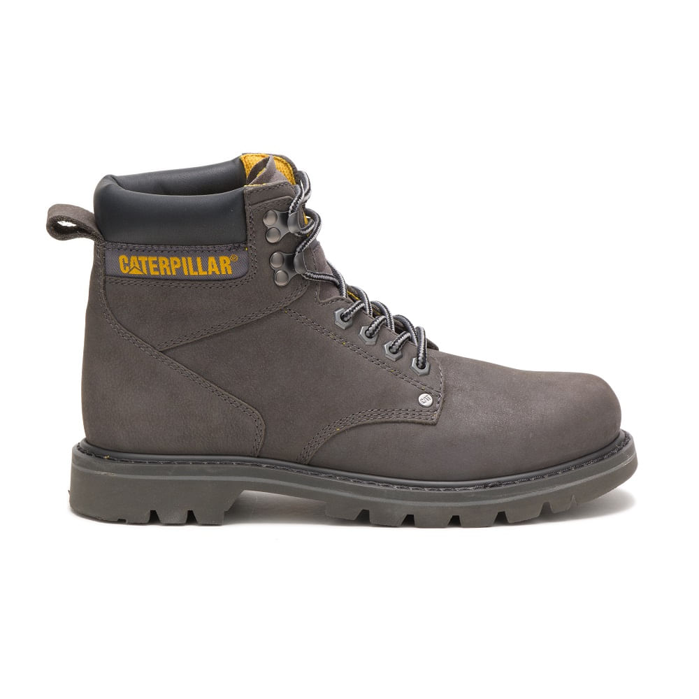 Bota Caterpillar Original Second Shift Marrom - Medium Charcoal