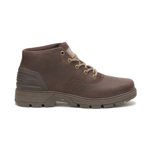 Bota Caterpillar Invader Hiker WP CT Masculino Marrom / Amarelo