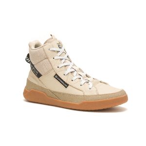 Tênis Caterpillar Original Hex Hi Utility Masculino  Bege - Oxford Tan