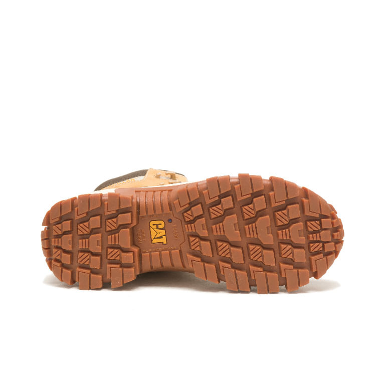 Bota Caterpillar Original Invader Hiker WP CT Amarelo - Honey Reset -  Amarelo